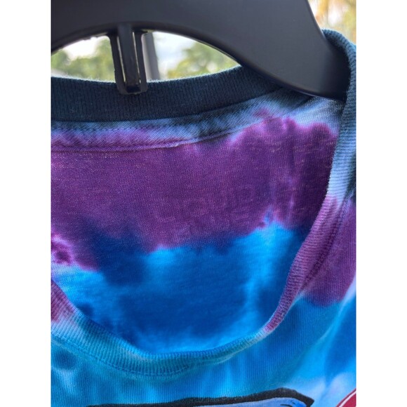 Liquid blue tie dye t shirt - Picture 3 of 3